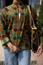 Florale Héritage Jacket - S - Suti Paris