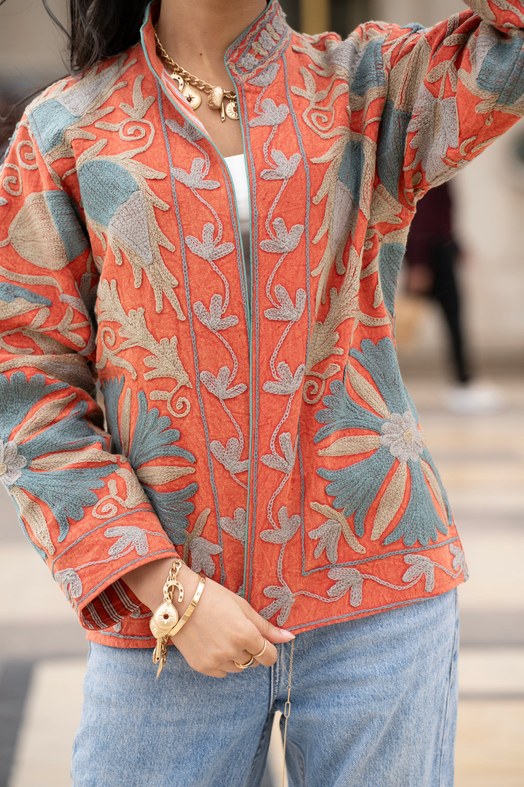 Resham Heritage Jacket - S - Suti Paris