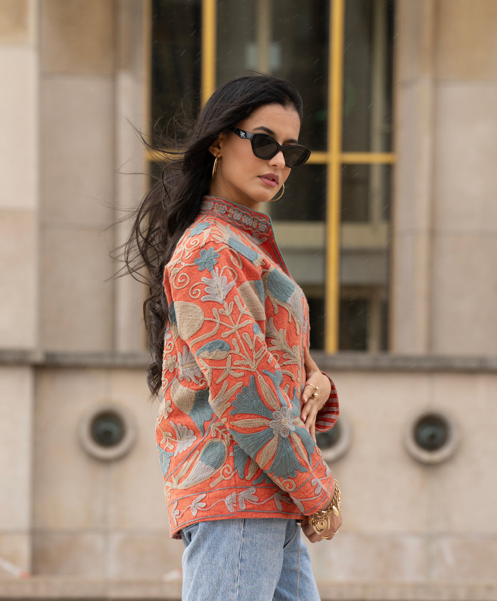 Resham Heritage Jacket - S - Suti Paris