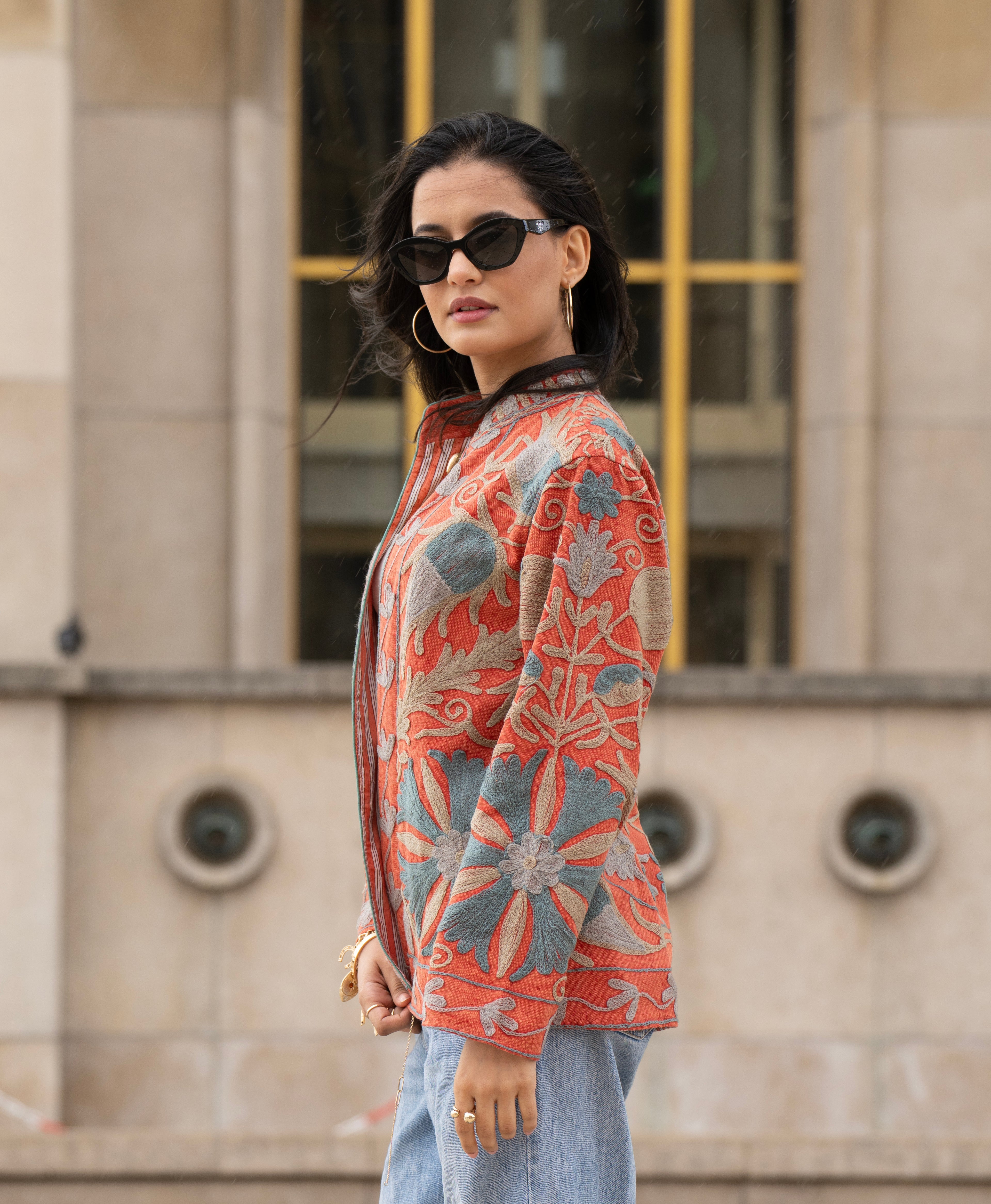 Resham Heritage Jacket - S - Suti Paris